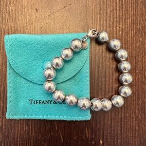 Tiffany & Co. Silver Bead Bracelet Timeless Elegance